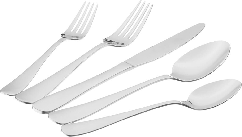 Amazon basics cutlery stainless steel