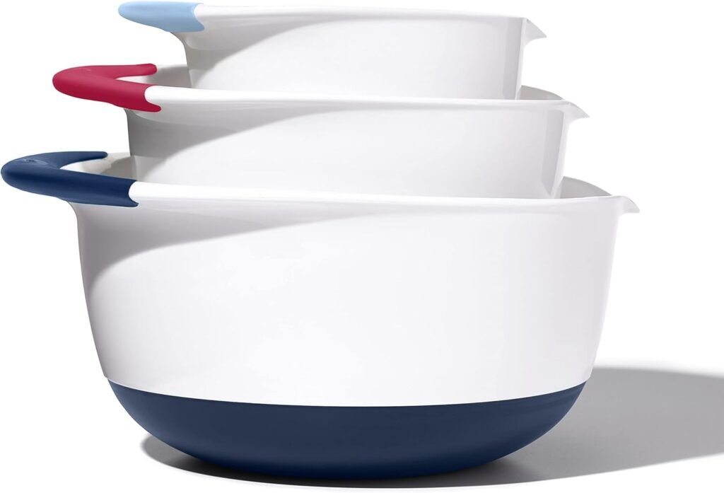 Oxo Goodgrip mixing bowls standard kitchen essentials