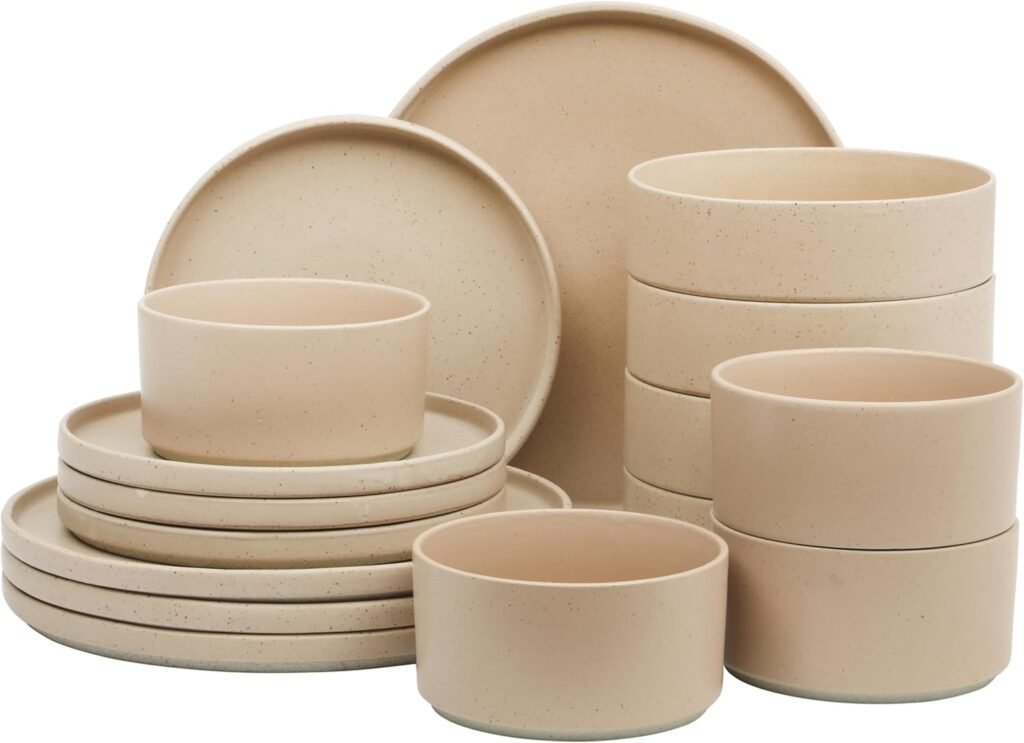 porcelain matte dinnerset 16pc premium kitchen essentials