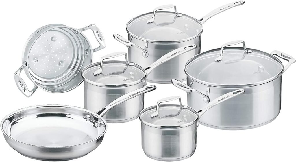 Scanpan stainless steel cookware premium kitchen essentials