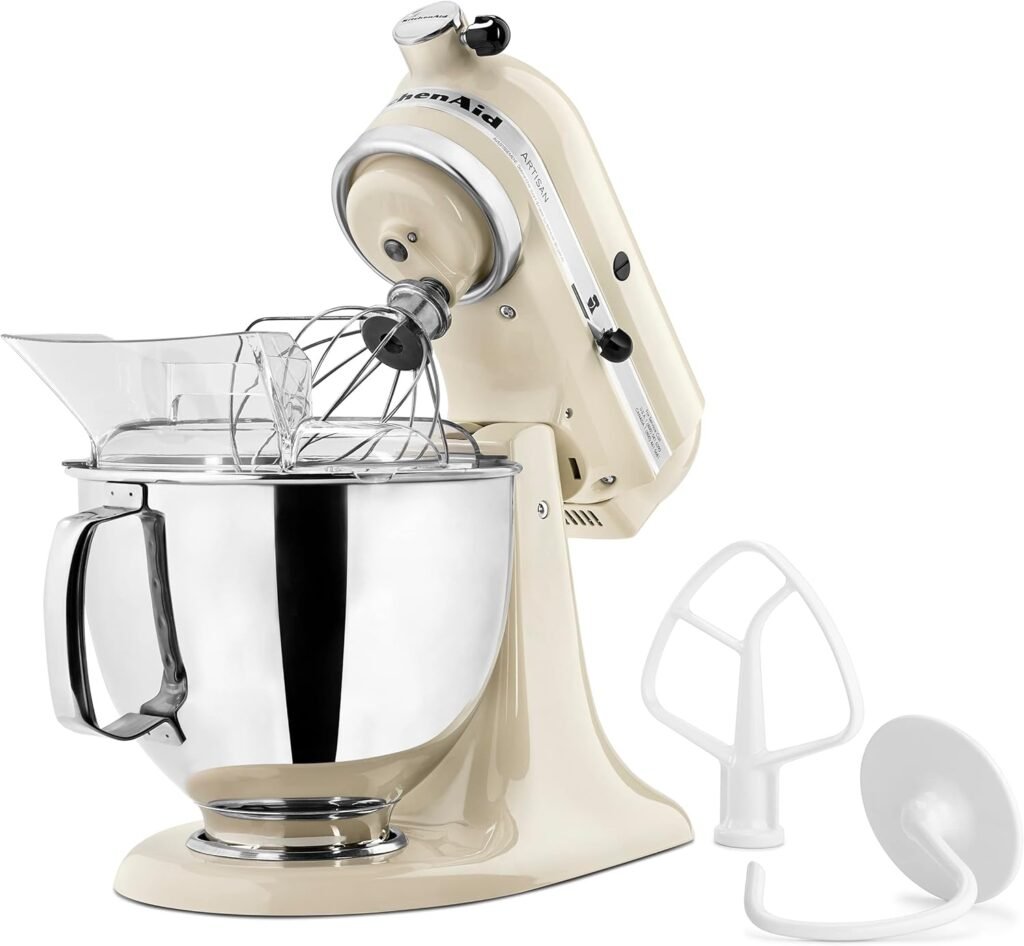 KitchenAid KSM-150 Artisan Stand Mixer, Almond Cream