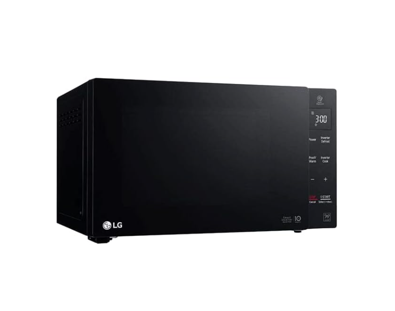 LG microwave black standard home appliance